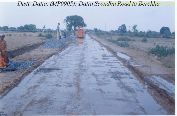 District-Datia, Road Name- Seondha Road to Berchha3