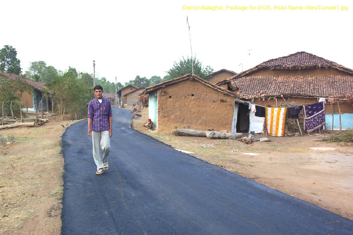 District-Balaghat, Package No-0128, Road Name-WaraTumadi1