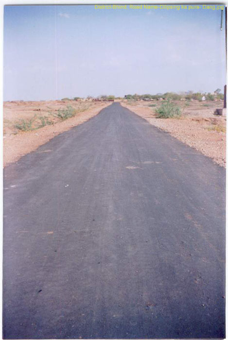 District-Bhind, Road Name-Dilipsing ka pura- Dang