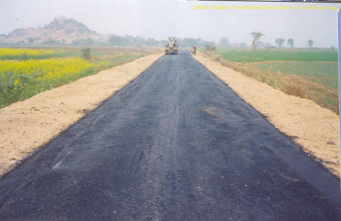 District-Gwalior, Road Name-Dabra Chinor Rd to Bhaunri