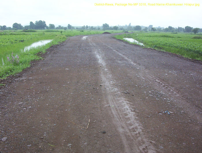 District-Rewa, Package No-MP 3316, Road Name-Khamkuwan Hirapur